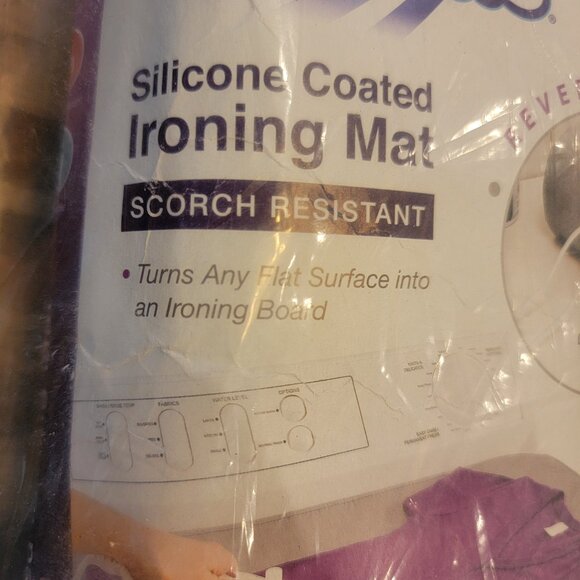 Woolite Silicone Coated Ironing Board Mat/Cover - Picture 5 of 12